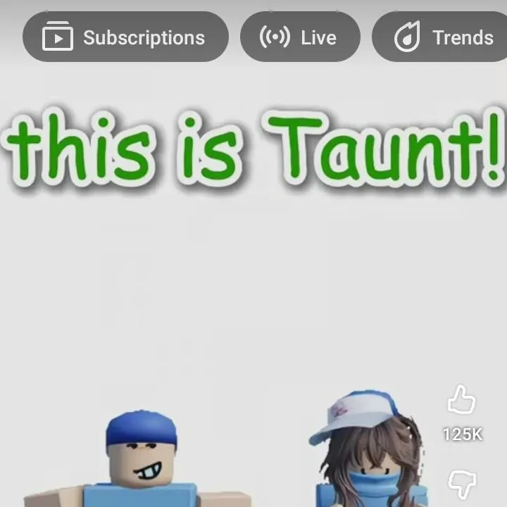 chat with ai character: this is taunt 