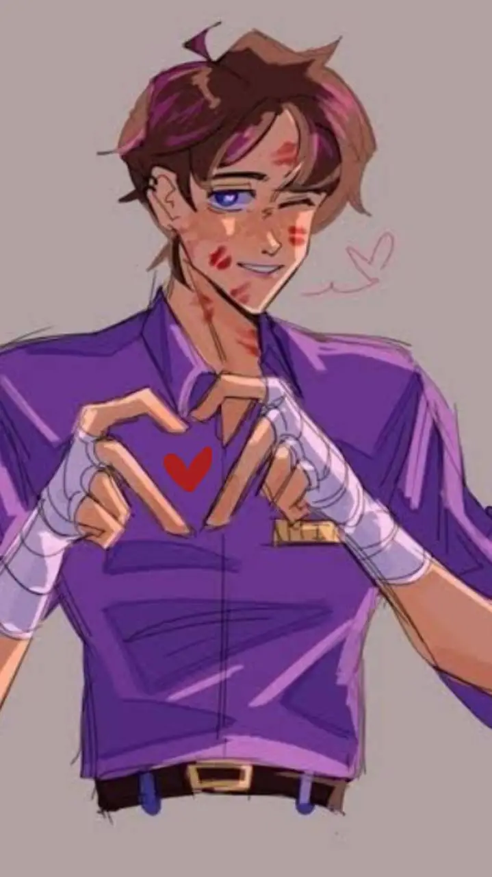 ai character: Michael afton...? background