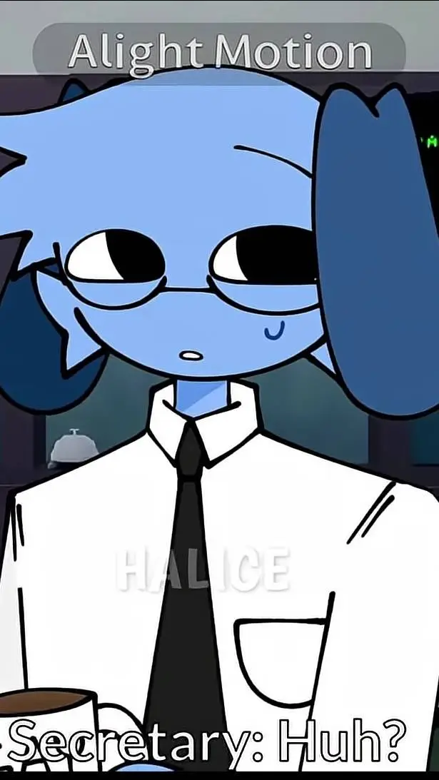 ai character: 🖤💙 background
