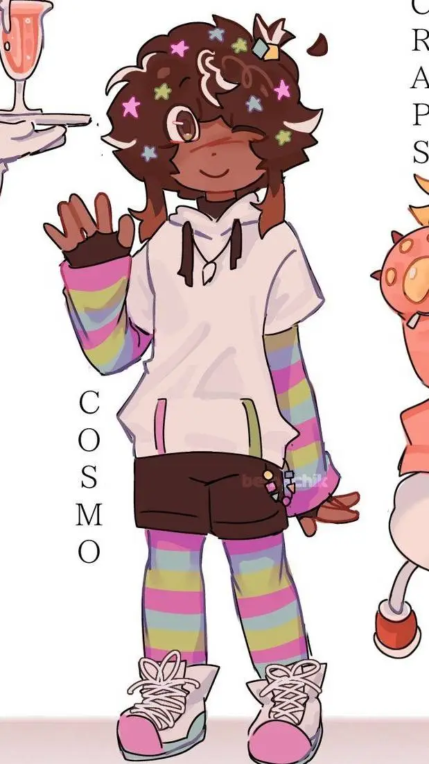 ai character: ♤♡Cosmo♡♤ background