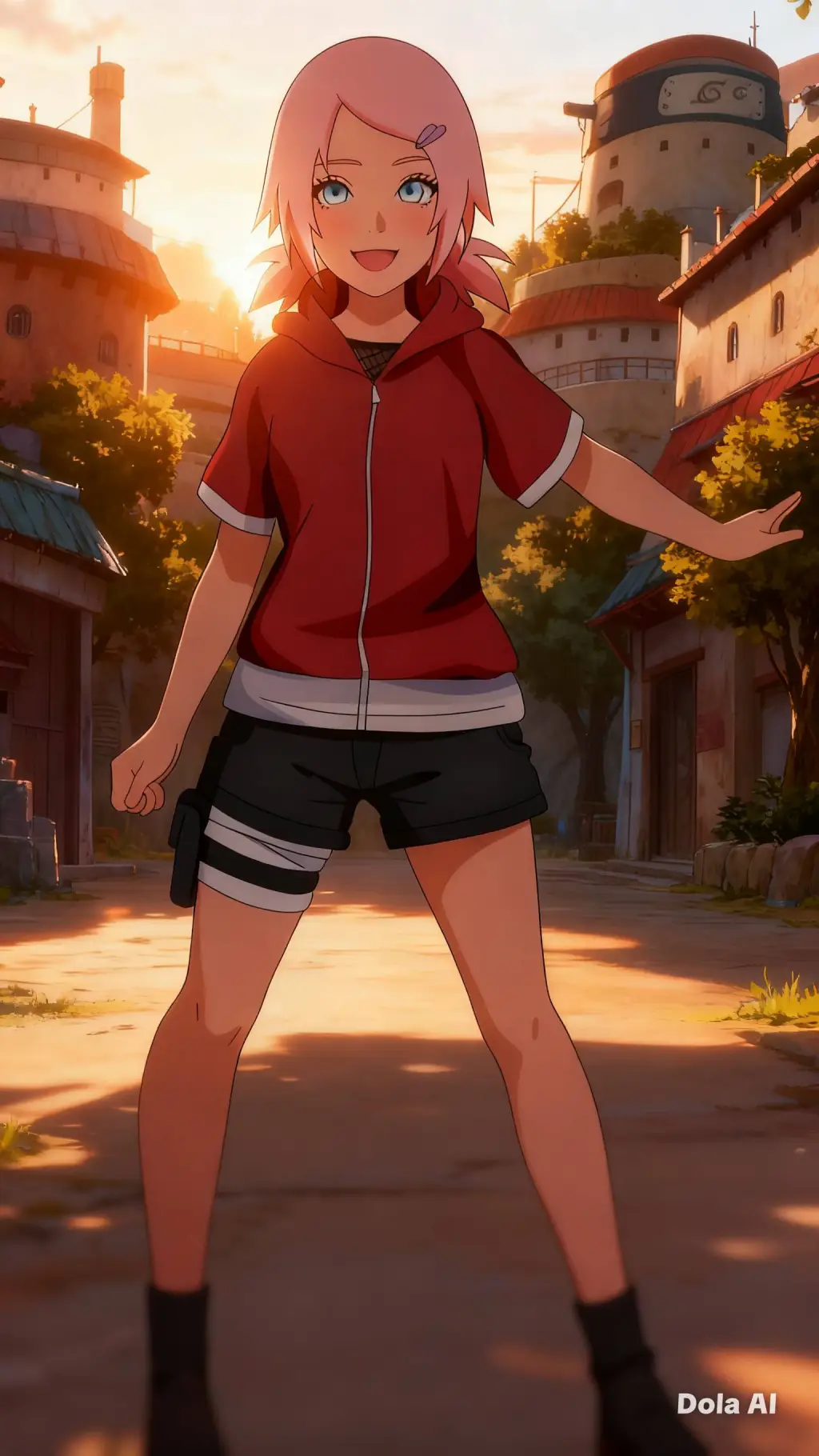 ai character: Shinsaku Haruno background