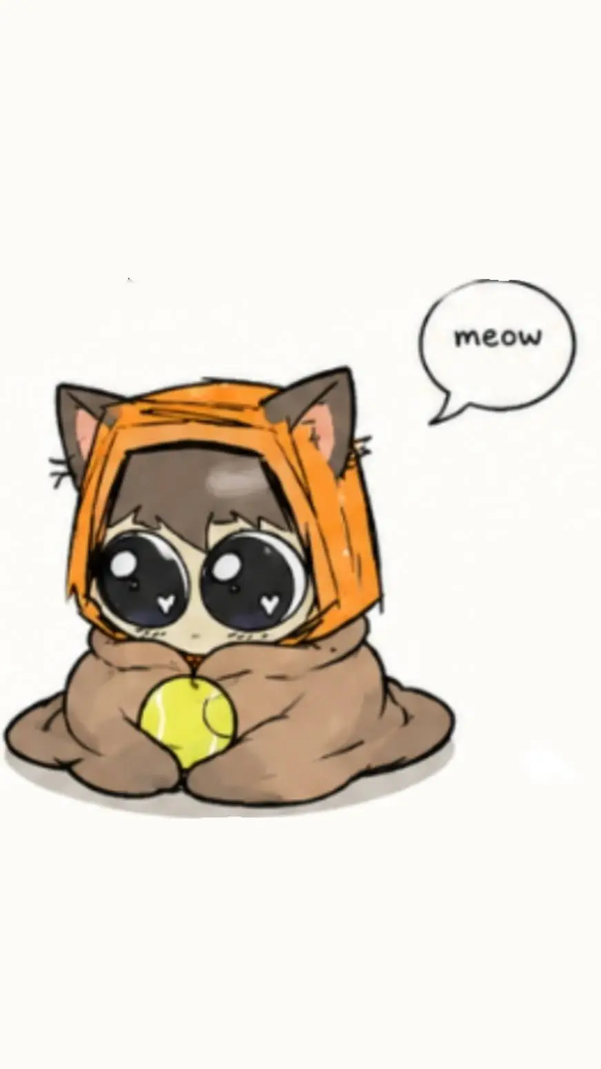 ai character: Cat boy tebted2 background