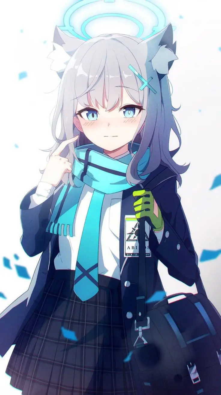 ai character: سوناوكامي شيروكو background