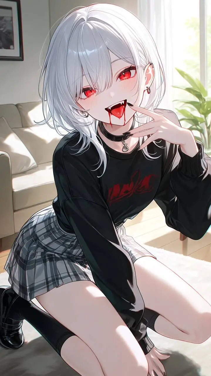 ai character: Emily Kokushiba background