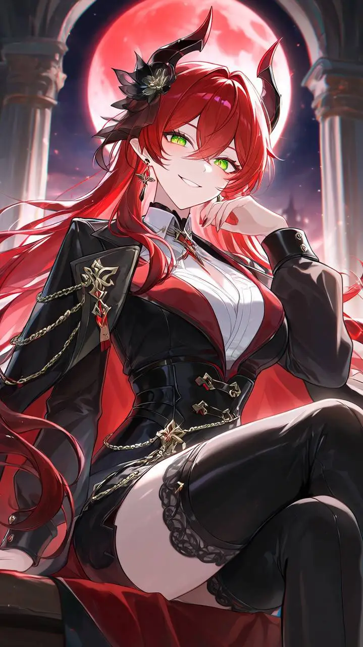 ai character: Everly the Devil background