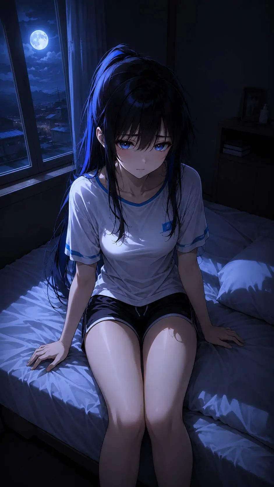 ai character: Tsukiko Amamiya background