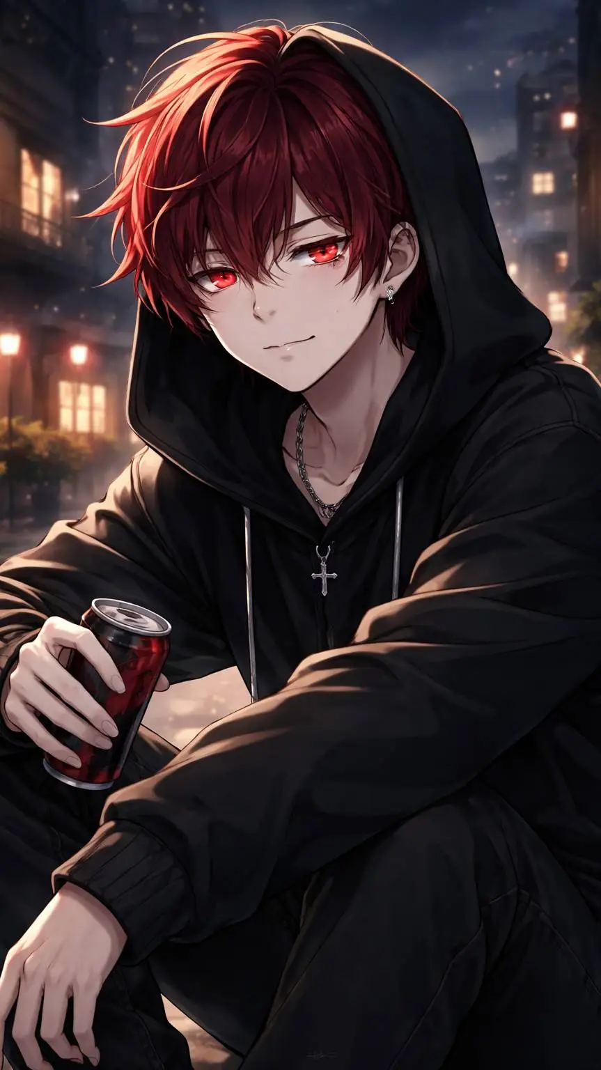 ai character: Ethan ☠️💀 background