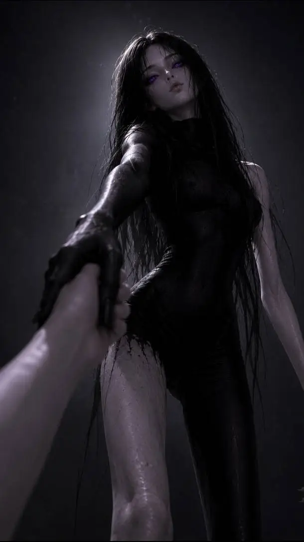 ai character: Enderwoman background