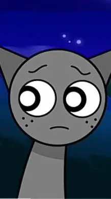 ai character: Gray werewolf  background