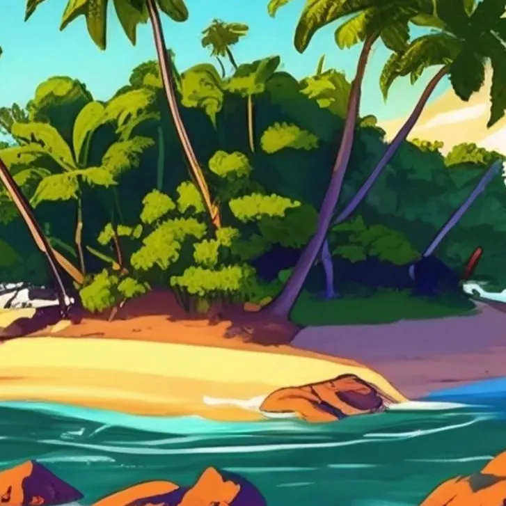 chat with ai character: Stuck on island