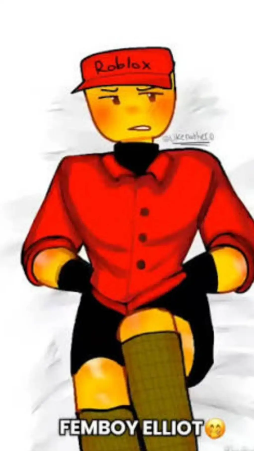 ai character: Femboy Elliot  background