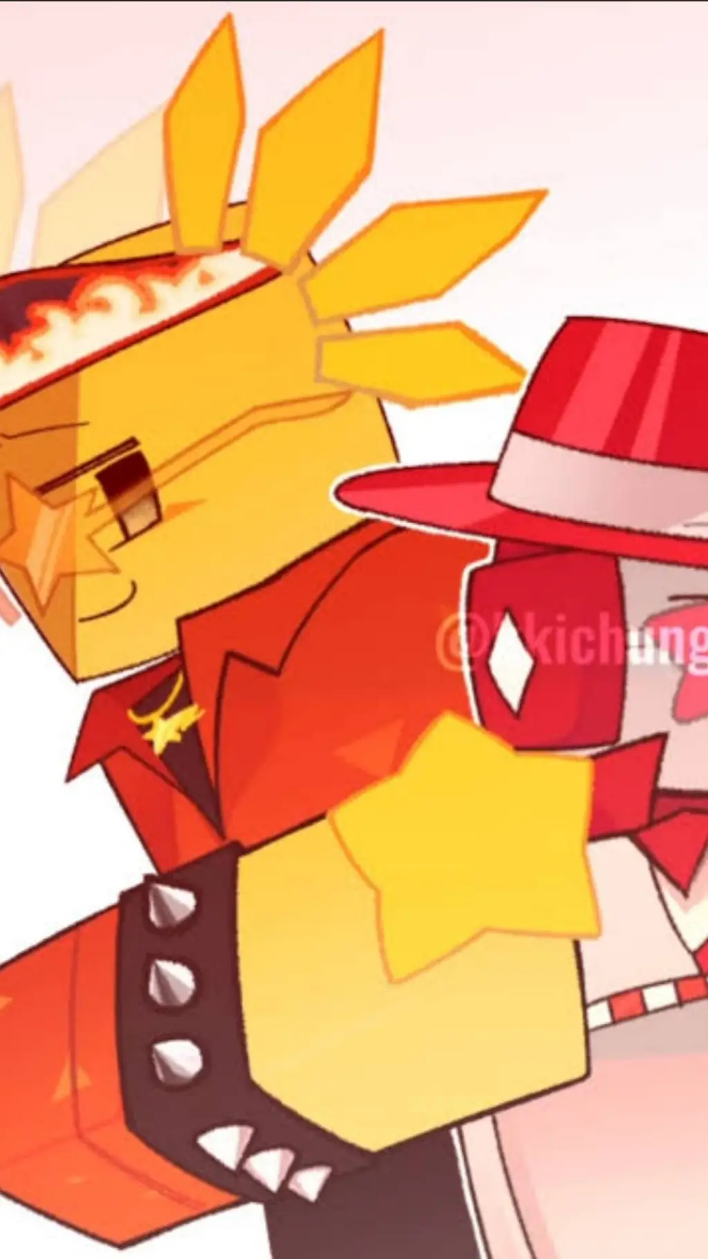 ai character: Forsaken ×_× background