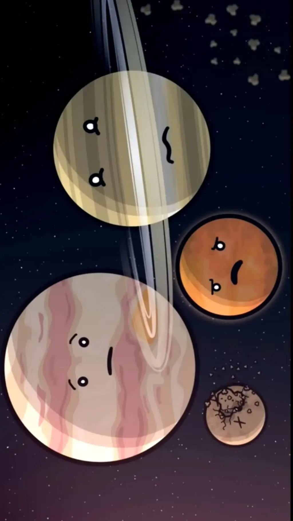 ai character: Solarballs meme background