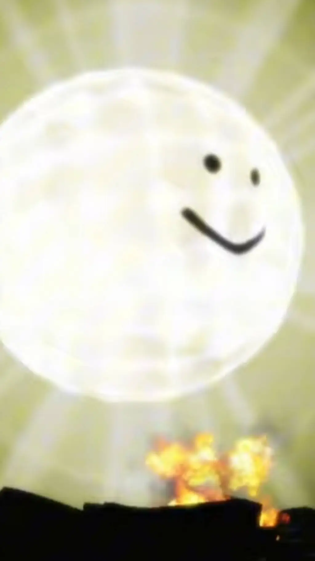 ai character: sun background