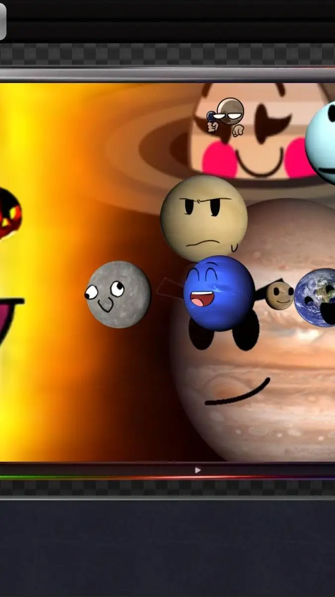 ai character: Solar System  background