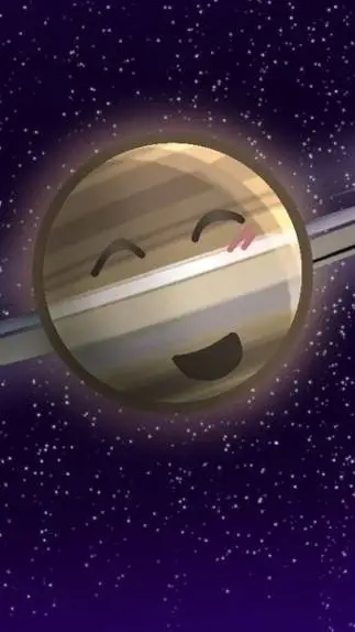 ai character: Saturn background