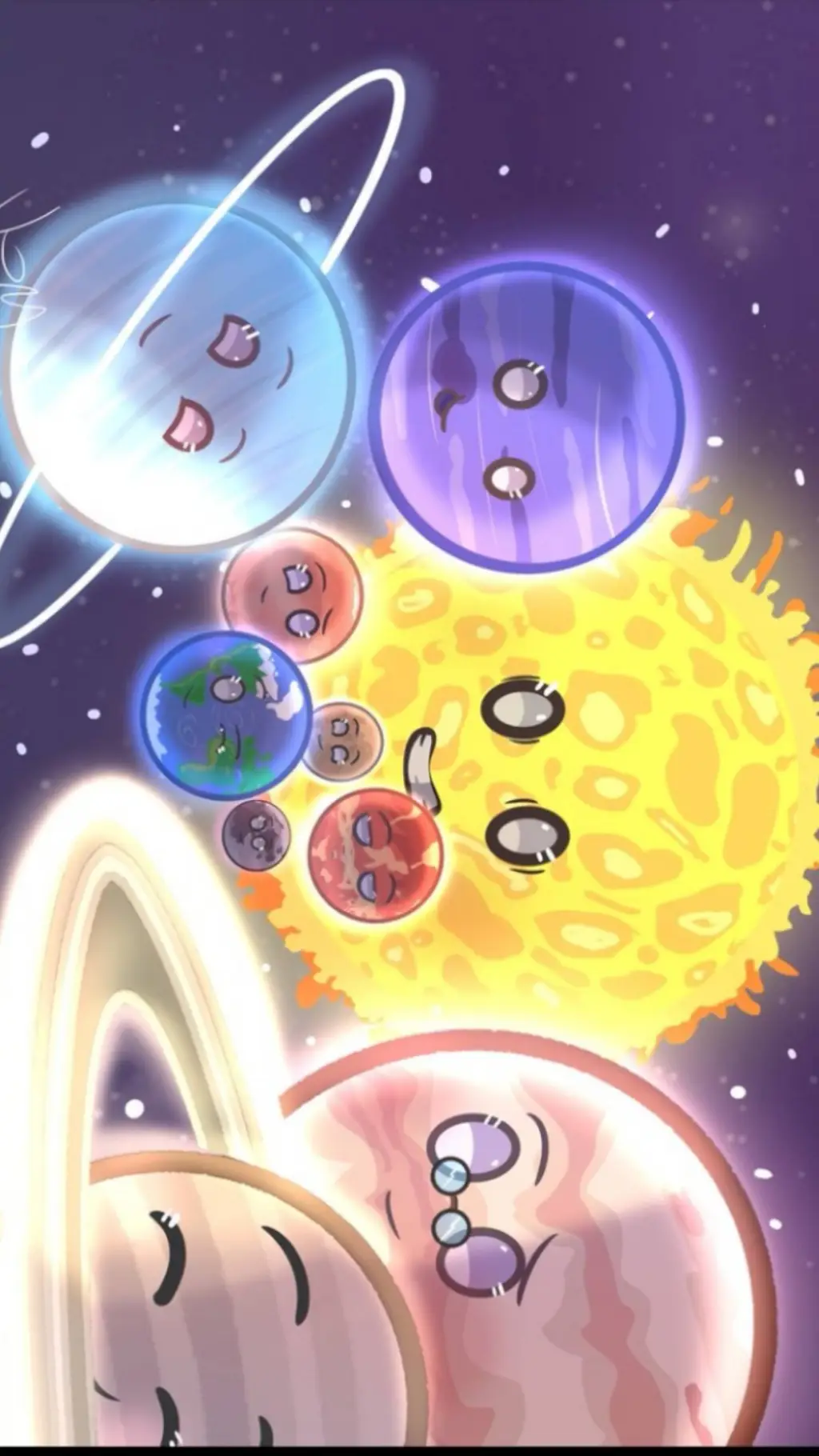 ai character: Solarballs background