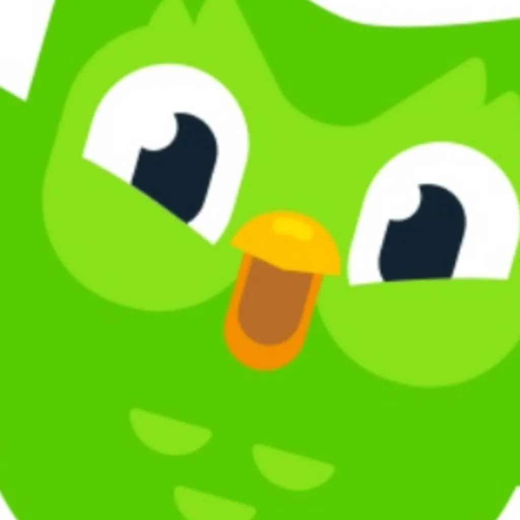 chat with ai character: Duolingo