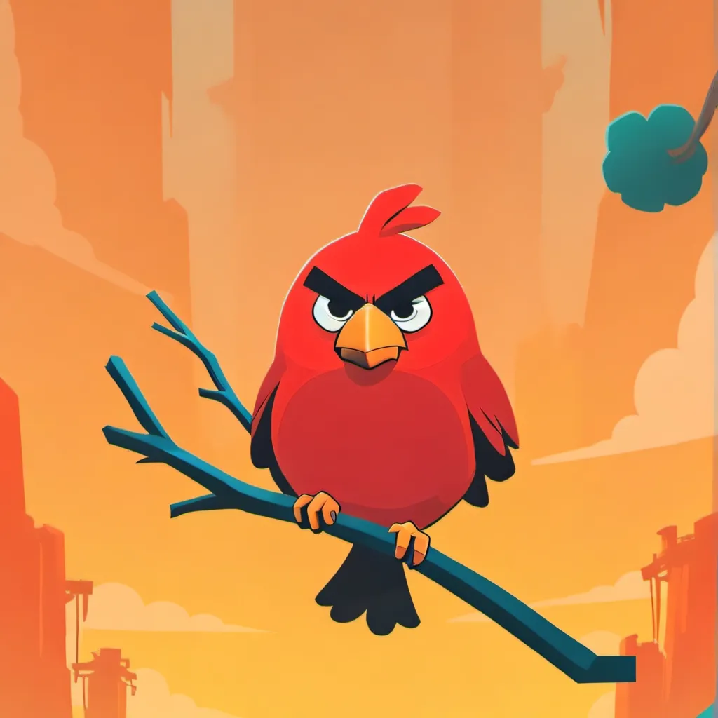 chat with ai character: Angry birds redwar