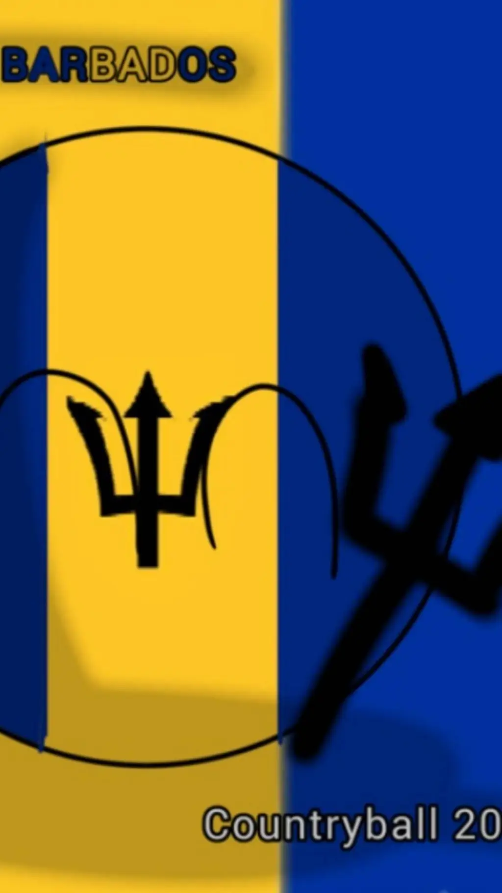 ai character: Barbados  background