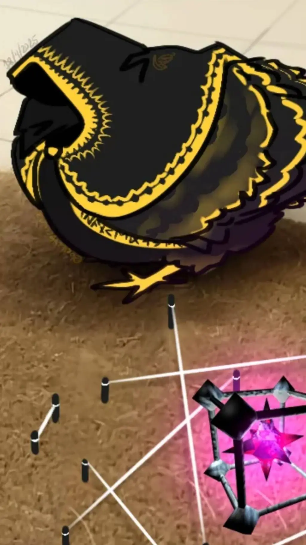ai character: Taph bird background
