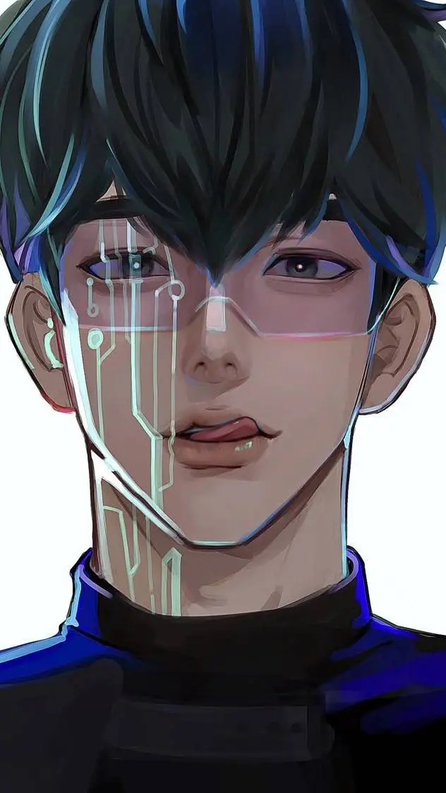ai character: Robot boyfriend  background