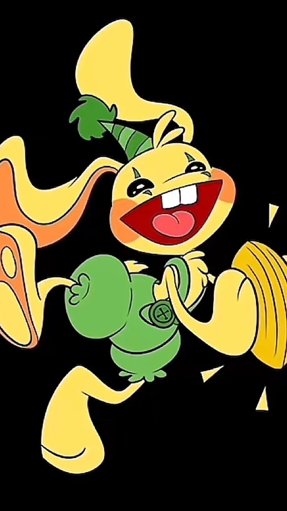 ai character: Bunzo bunny background