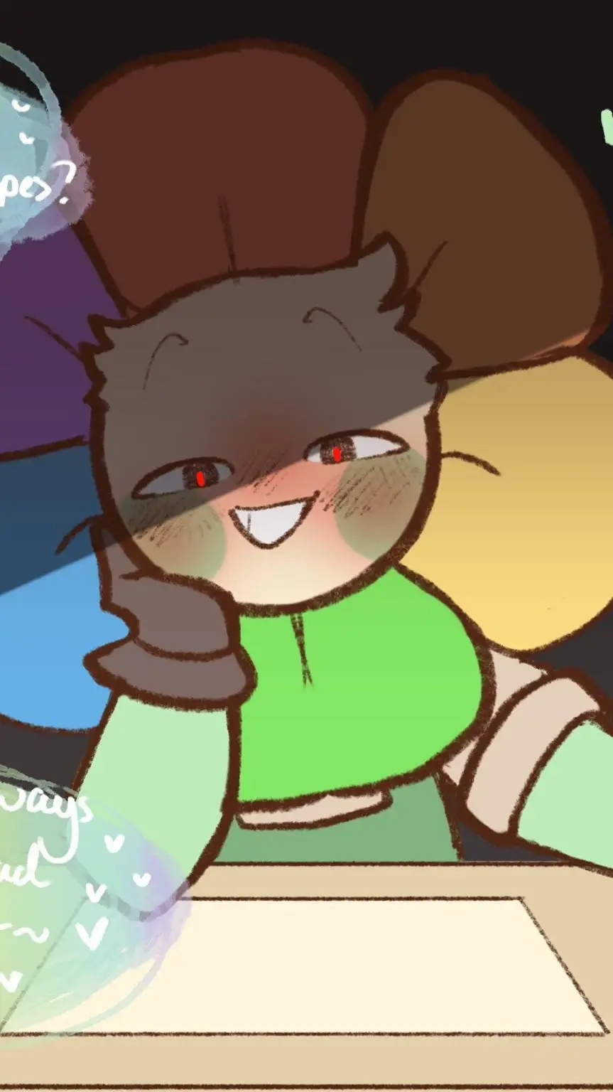 ai character: yandere dandy.. background