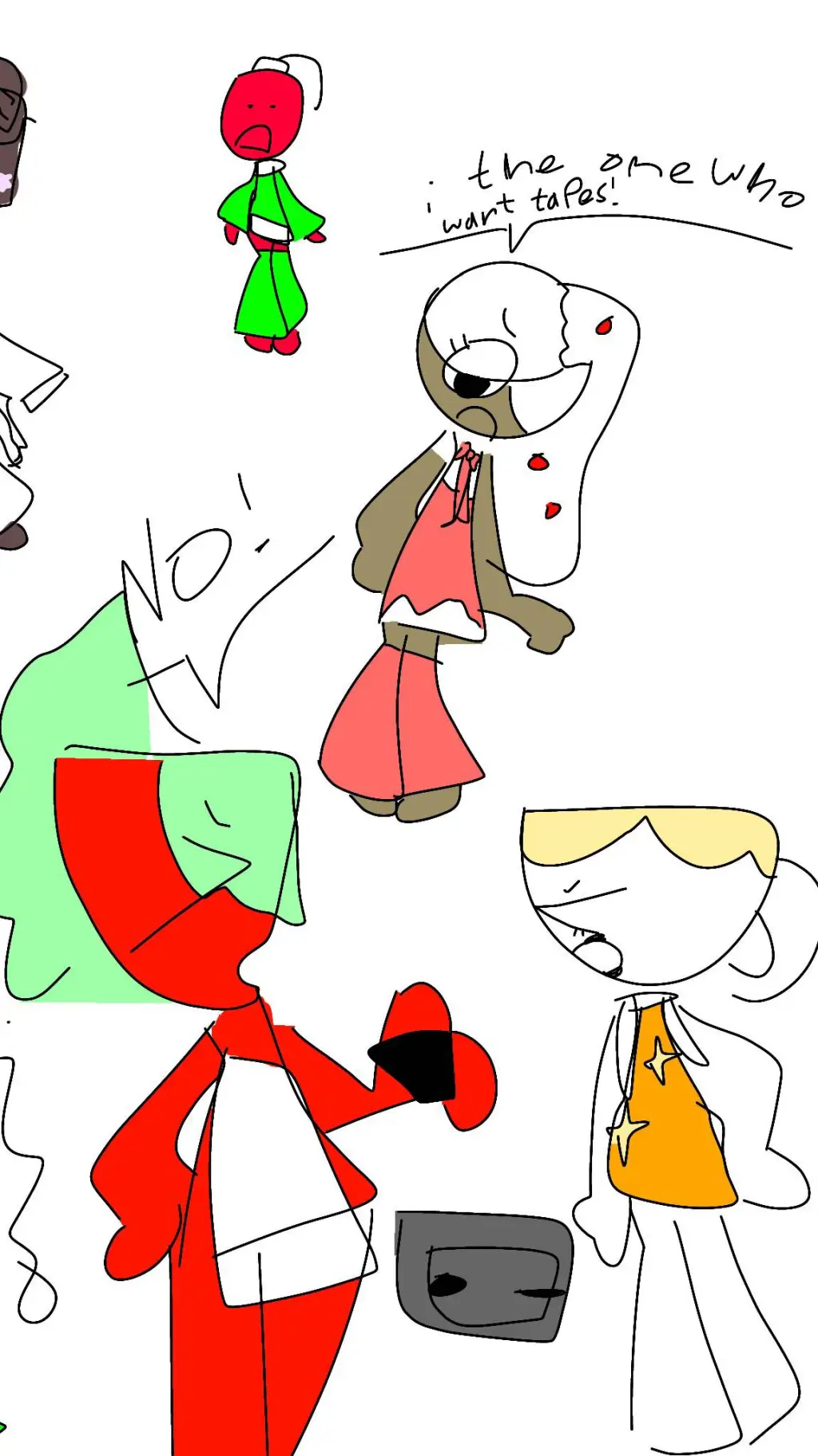 ai character: ★ginger★~ background