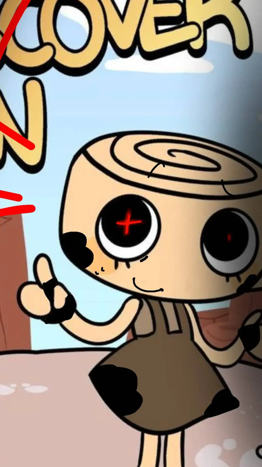 ai character: shelly. background