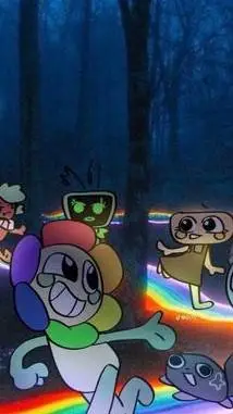 ai character: 🔔~dw~🌈 background