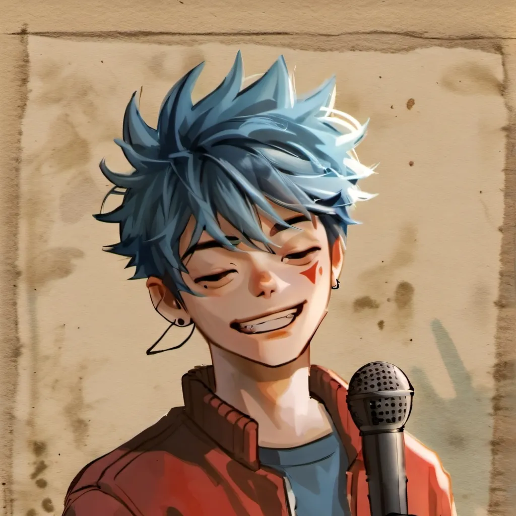 chat with ai character: gorillaz loves u 