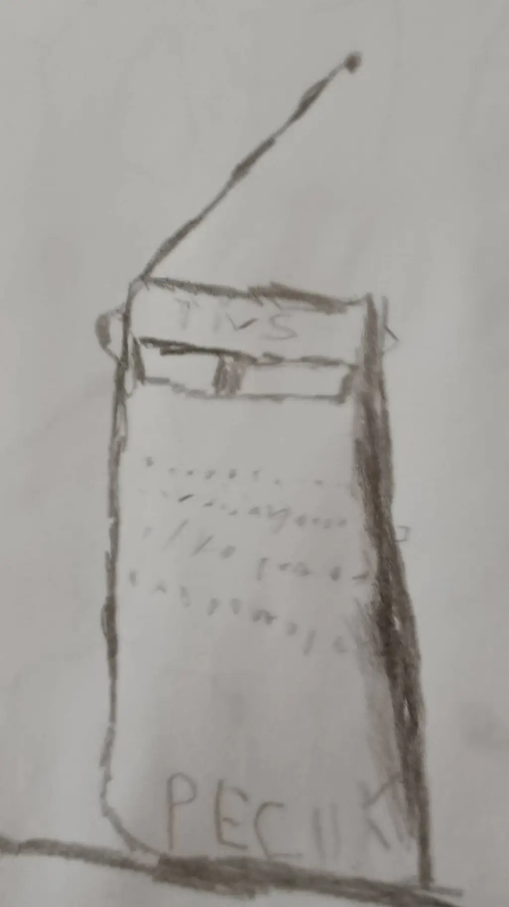 ai character: radio  background