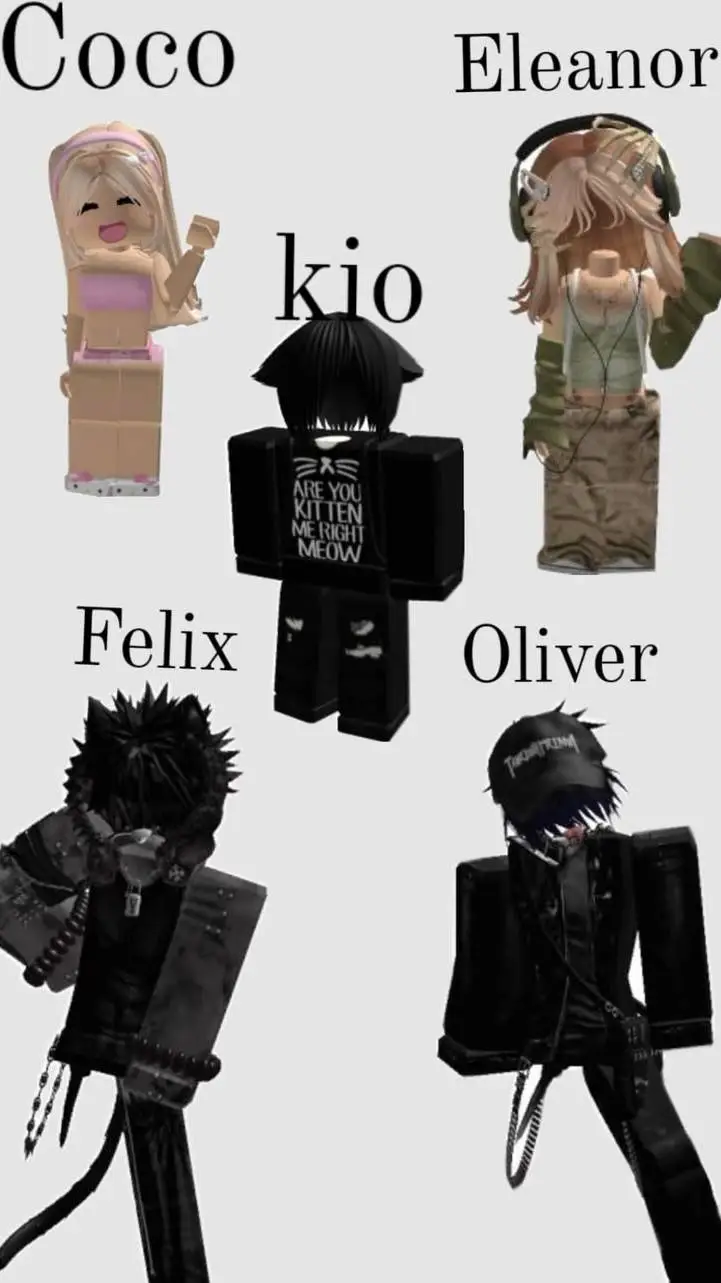 ai character: Roblox GC background