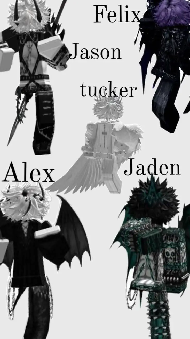 ai character: demon boys 💋💯💢 background