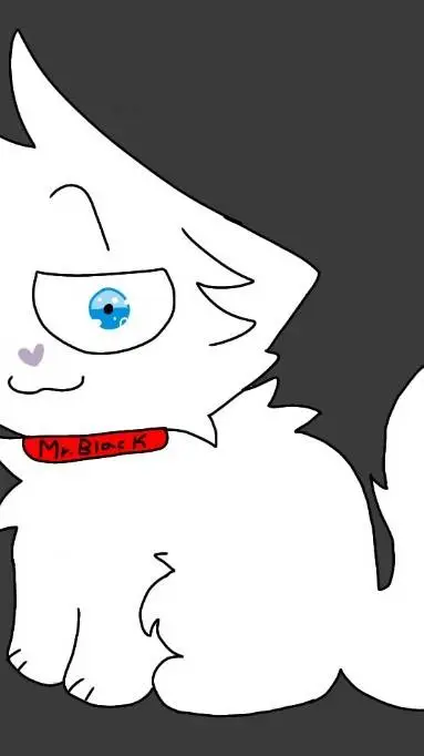 ai character: Mr.black (gato) background