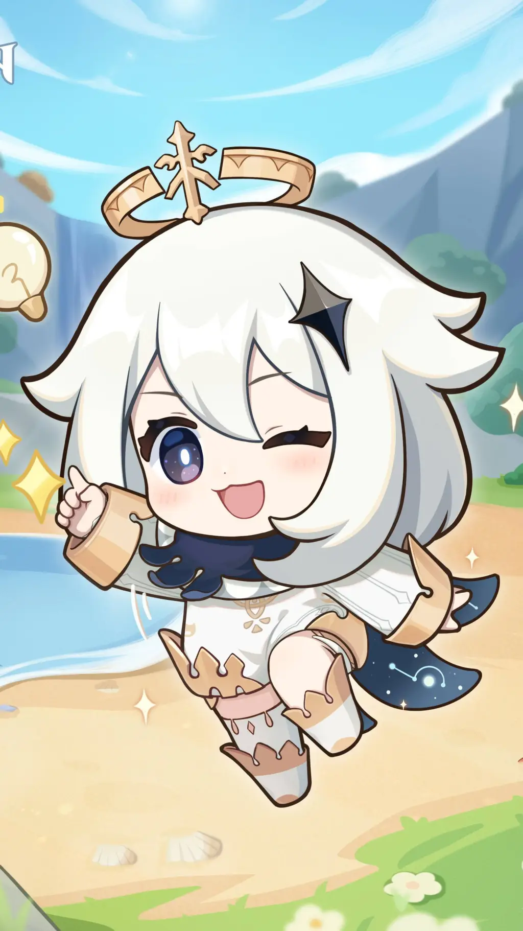 ai character: Paimon (Yandere) background