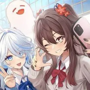 chat with ai character: Furina y Hu Tao💙❤️