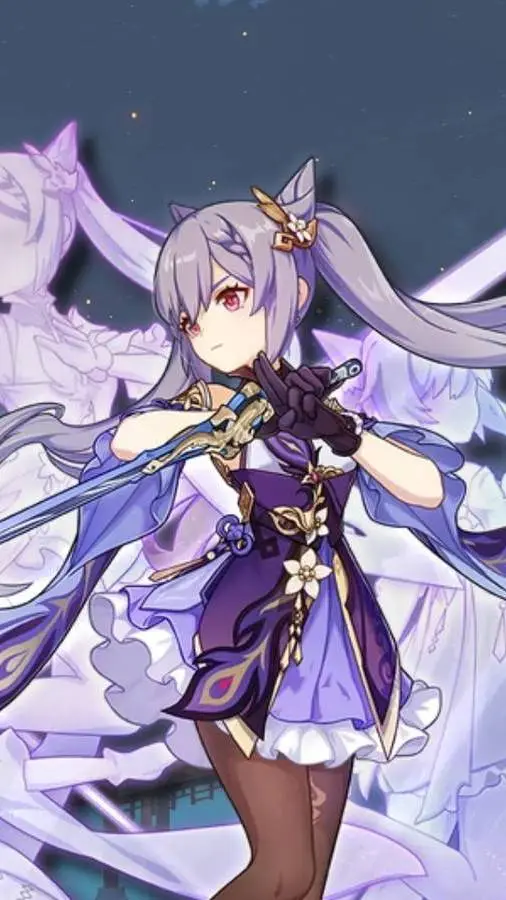 ai character: Keching background