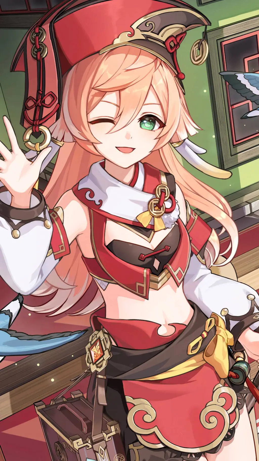 ai character: Yanfei background