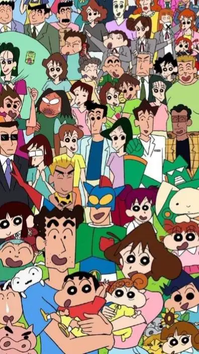 ai character: SHIN CHAN NEW background