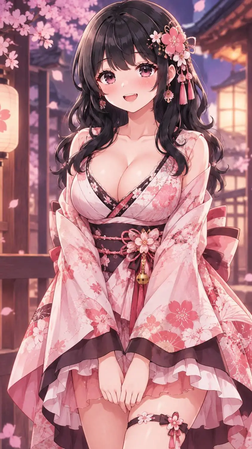 ai character: Mizuki  background