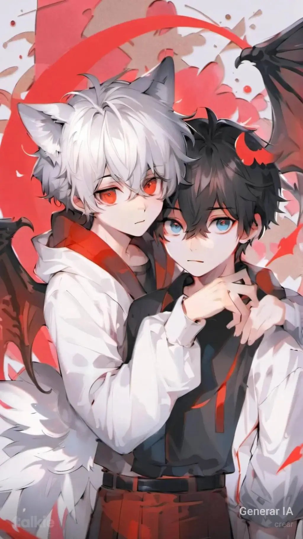 ai character: damian y alexander background