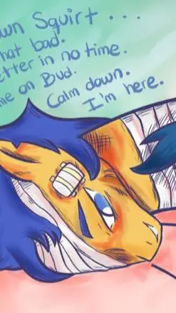 ai character: pregnant flash background