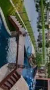 ai character: mha bridge pool background