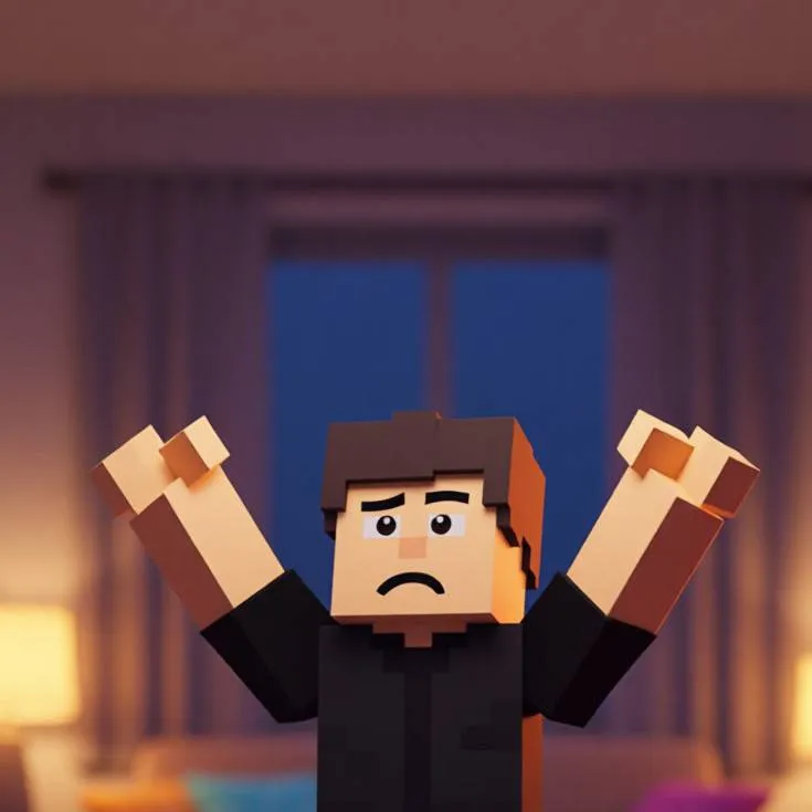 chat with ai character: Minecraft sleepove
