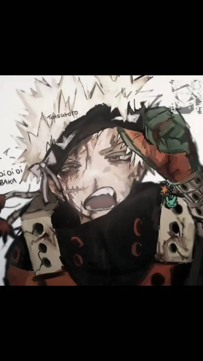 ai character: ~† Bakugo †~ background