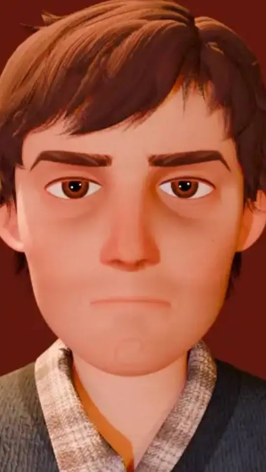 ai character: tired andrew smith background