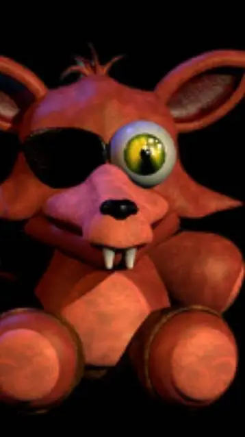 ai character: nightmare foxy background