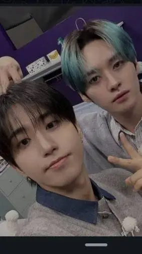 ai character: 💚🩷~{Minsung}~🩷💚 background